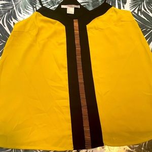 Blouse for women color yellow mustard size S
